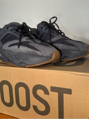 Yeezy Boost 700 V2 Black and Gray with Gum Outsole